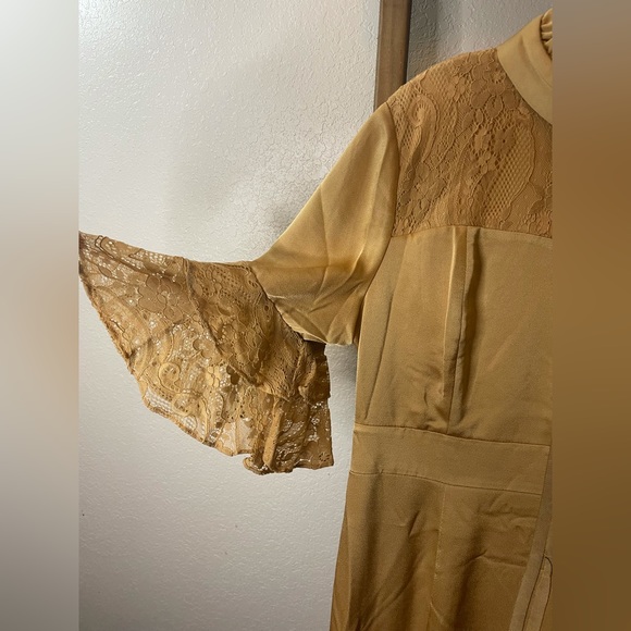 BURRYCO Mini Dress YELLOW/GOLD - Picture 4 of 15